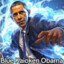 Blue Kaioken Obama