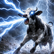 lightning cow