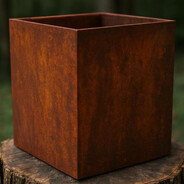 its warm, mottled patina