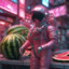 Watermelon Spaceman
