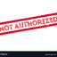 My pseudo is not authorized