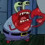 Choking Mr. Krabs