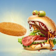 папа бургер