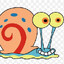 Running snail