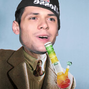 George Orwell z bongiem