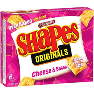 Cheese and Bacon Shapes