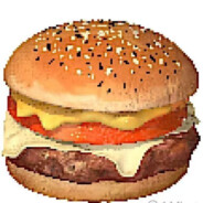 安格斯双层牛肉堡