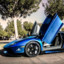 blue Lamborgini