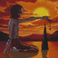 blood rain falling down the sky