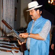 Saddam Hussein has drip