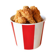 a bucket of chicken