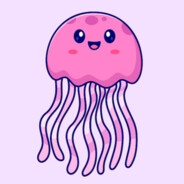 little pink jellyfish