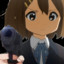 Yui with a gun