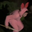 Pink Rabbit Guy From Folklore