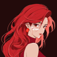 她说话有点孩子气