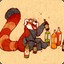 Drunk Red Bear Cat