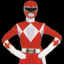 POWER RANGER ROJO