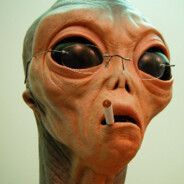 Smoking Alien