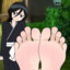 RukiaFeetHangout