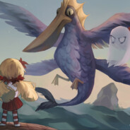 松鼠自挂松果树