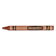 brown crayon