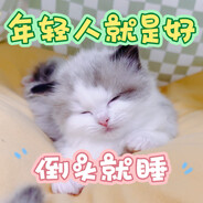 年轻真好倒头就睡