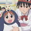 SAKAKI COMIENDO CHIPA CON CHIYO