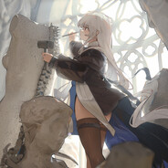 阿戈尔第一雕塑家劳伦缇娜