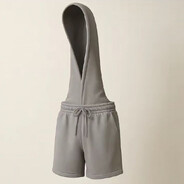 шорты с капюшоном