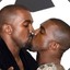 Kanye Kissing Himself