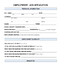 job application