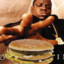 why biggie reaching for his food