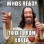 Jesus with ebola