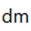 dm