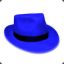 Nice blue hat