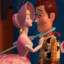 el woody con la wacha
