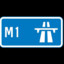 M1 Motorway Sign