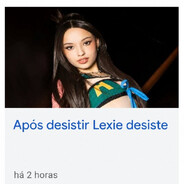 Após desistir Lexie desiste Steam avatar