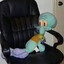 Squidward on a Chair