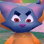 menacing feline