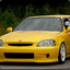 Yellow Super Car