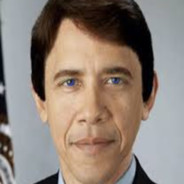 Blue eyes White Obama