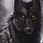 Black wolf