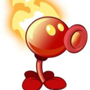 怒火焚身的豌豆射手