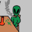 alien fuma porro