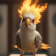 Flaming Cockatiel