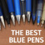 my pen is blue