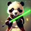 Jedi Master Panda