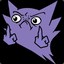 Haunter used Mean look!