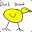 Duck Drawn By A Kid